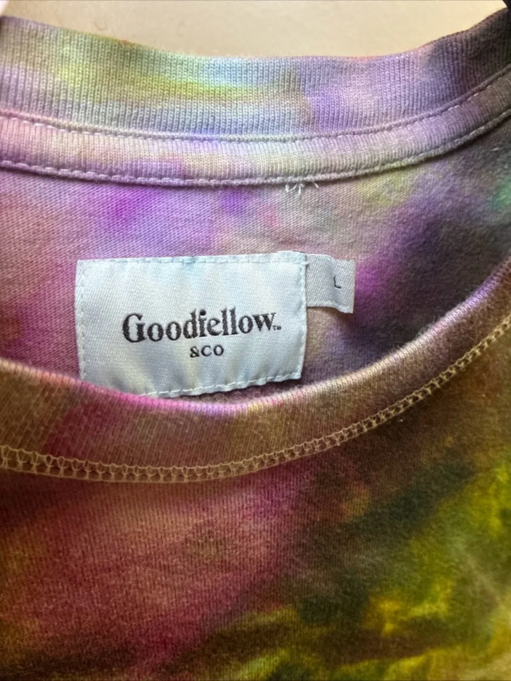 Goodfellow & Co Multicolor Tie-Dyed Crewneck - Picture 3 of 6